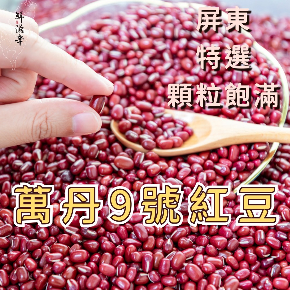 【鮮滋辛】屏東萬丹紅豆/9號紅豆 產地直銷 夾鏈袋 小包裝  2026年新豆-細節圖2