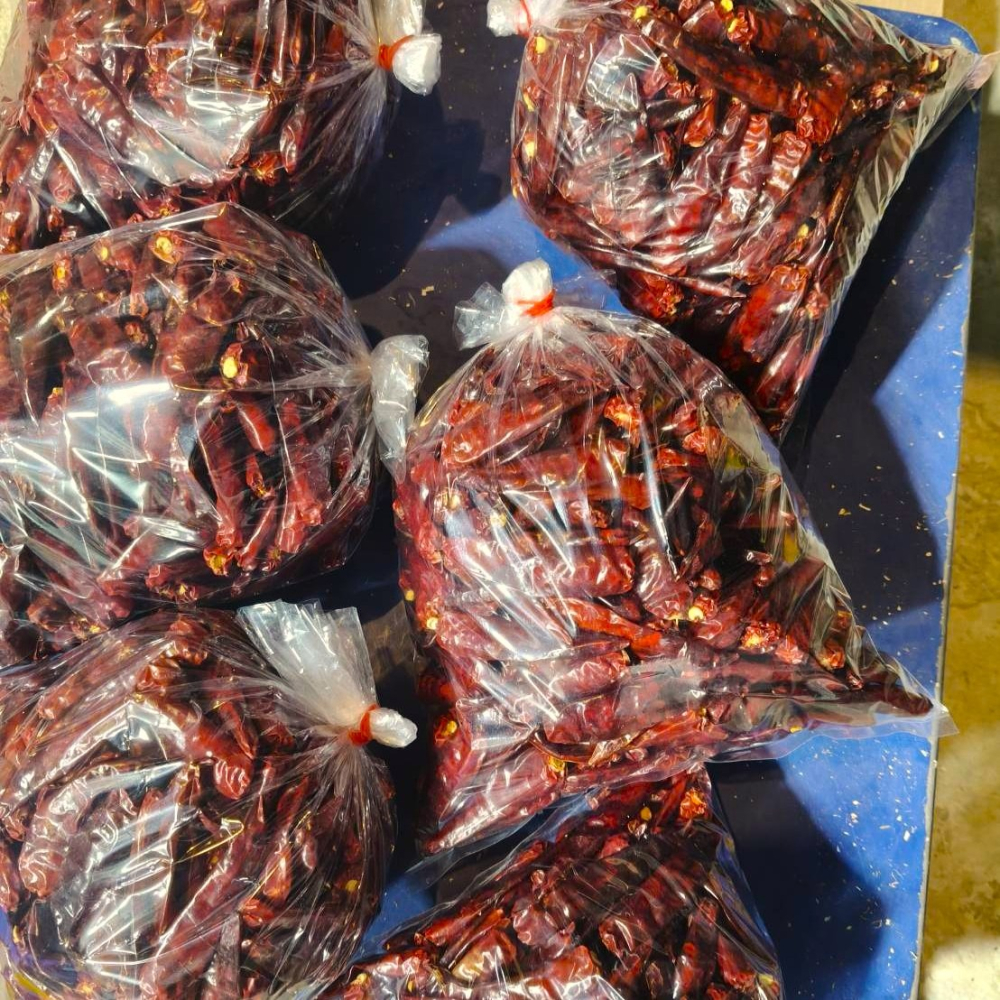 【鮮滋辛】真台灣在地種植 嘉義朝天椒 粗粒 100%純天然 乾燥辣椒碎 辛香料 90g-細節圖4