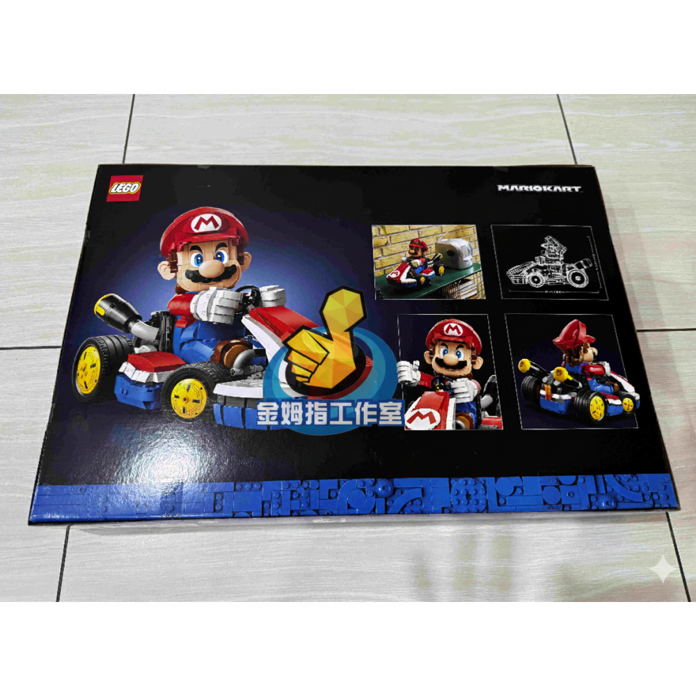[詢問前請先看內文]  售 全新未拆封 LEGO 樂高 超級瑪利歐 72037 瑪利歐賽車: 瑪利歐＆標準車-細節圖2