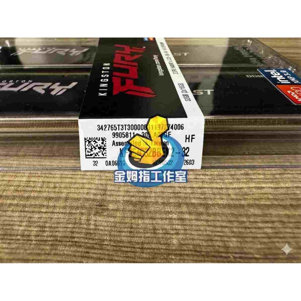 [詢問前請先看內文] 售 全新未拆封 金士頓 Beast 獸獵者 DDR5-6400 32GB(16G*2)超頻記憶體。-細節圖3