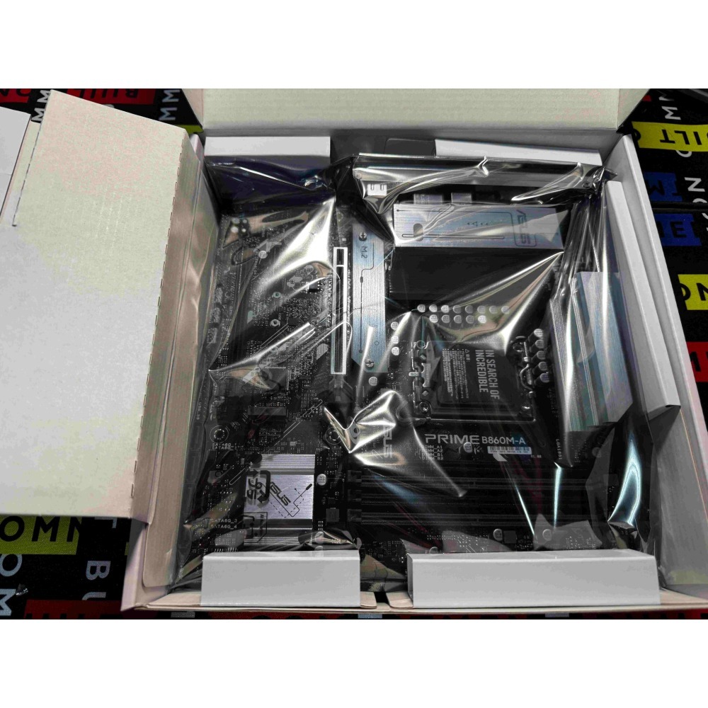 [詢問前請先看內文] 售 全新未拆封 ASUS 華碩PRIME B860M-A-CSM 1851 腳位 / 主機板。-細節圖3