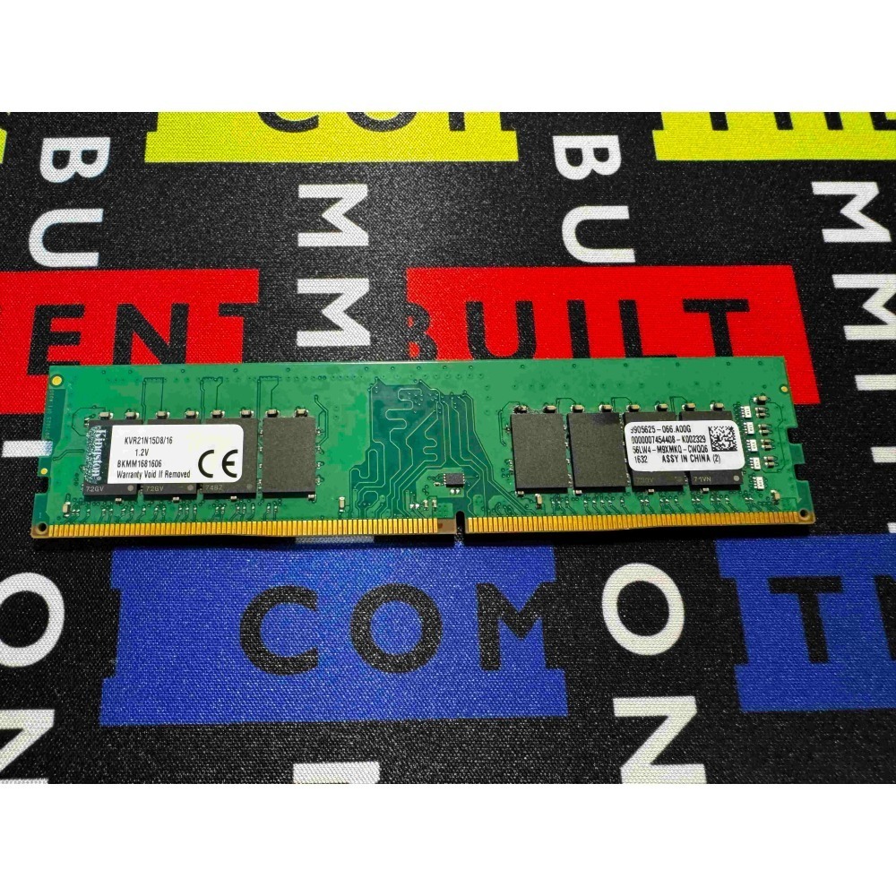 [詢問前請先看內文]售原廠終身保固金士頓DDR4 2133 16GB(KVR21N15D8/16) 桌上型電腦記憶體。-細節圖2
