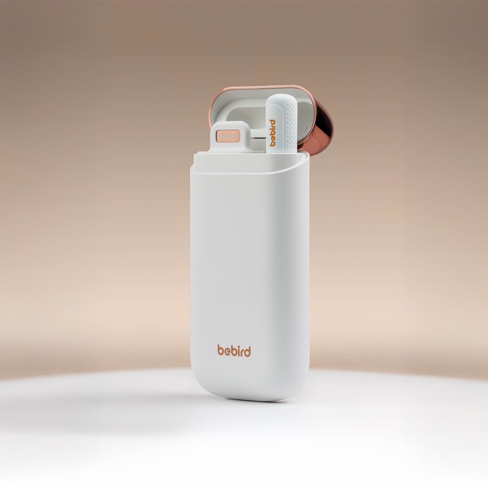 【Bebird ADAM 3 Ultra】 多功能彎曲定型掏耳棒   藍.白-規格圖3