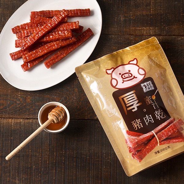 Gelovery 編哥 萬家饗念厚。蜜汁豬肉乾200g-細節圖3