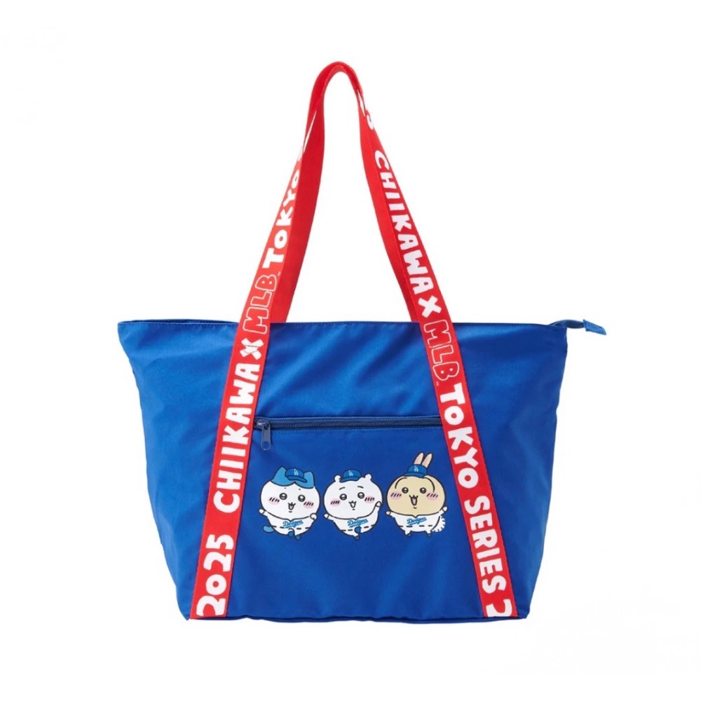 現貨！日本🇯🇵吉伊卡哇×MLB TOKYO SERIES 托特包 (小熊隊) 長運動毛巾 小方巾-規格圖9