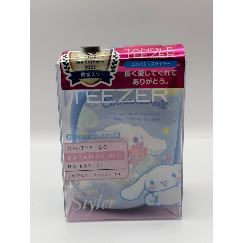 現貨！日本🇯🇵Tangle Teezer史努比、三麗鷗聯名款的Compact Styler順髮梳 庫洛米 大耳狗-規格圖6