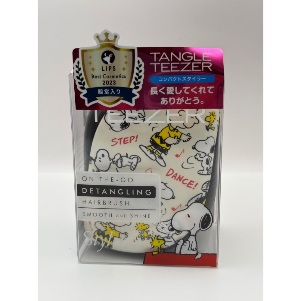 現貨！日本🇯🇵Tangle Teezer史努比、三麗鷗聯名款的Compact Styler順髮梳 庫洛米 大耳狗-規格圖6
