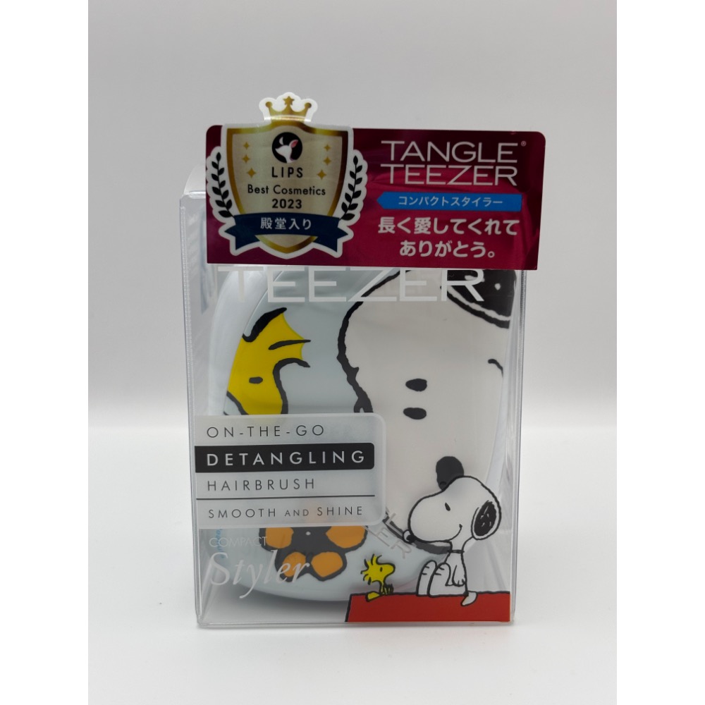 現貨！日本🇯🇵Tangle Teezer史努比、三麗鷗聯名款的Compact Styler順髮梳 庫洛米 大耳狗-規格圖6