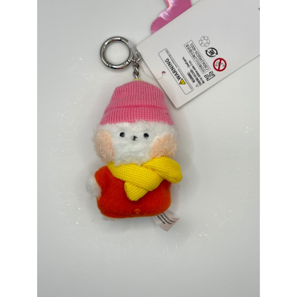 【現貨】 韓國 LINE FRIENDS 莎莉系列 Salini 玩偶吊飾 伸縮玩偶卡套 卡夾 行李吊牌 鑰匙圈 娃娃-細節圖3