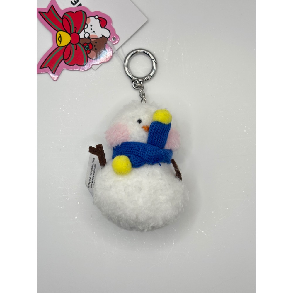 【現貨】 韓國 LINE FRIENDS 莎莉系列 Salini 玩偶吊飾 伸縮玩偶卡套 卡夾 行李吊牌 鑰匙圈 娃娃-細節圖4