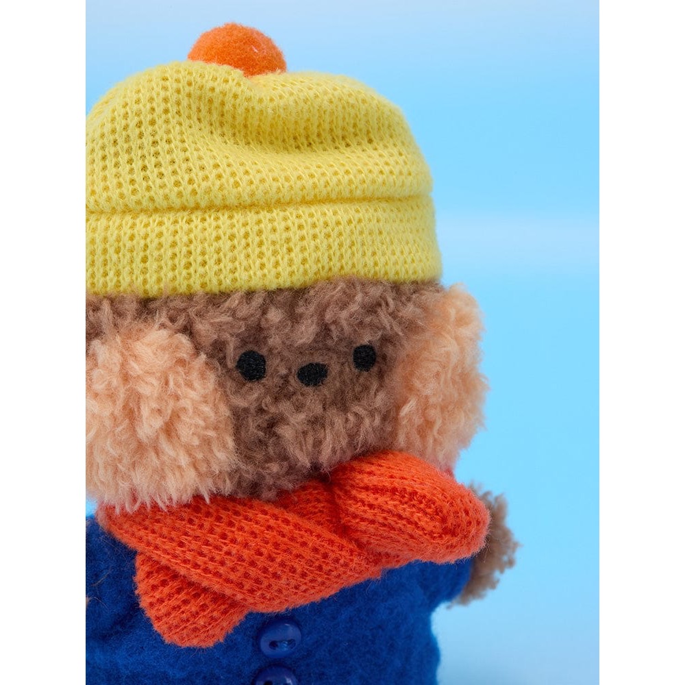 【現貨】 韓國 LINE FRIENDS 莎莉系列 Salini 玩偶吊飾 伸縮玩偶卡套 卡夾 行李吊牌 鑰匙圈 娃娃-規格圖9