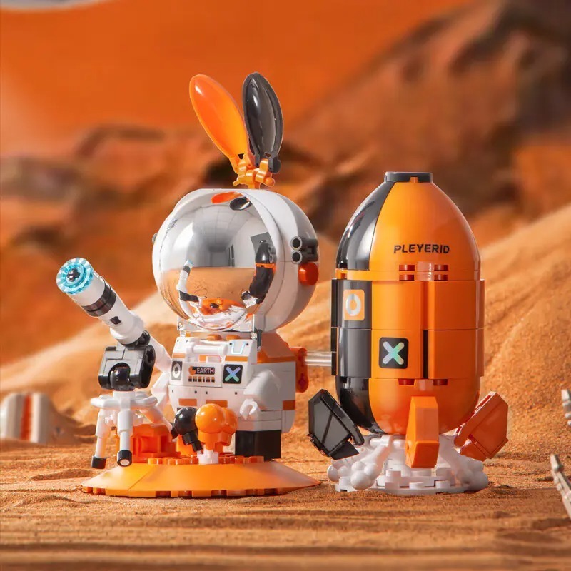 野想 P8030 Maro火星太空人辦公桌面小物-規格圖3