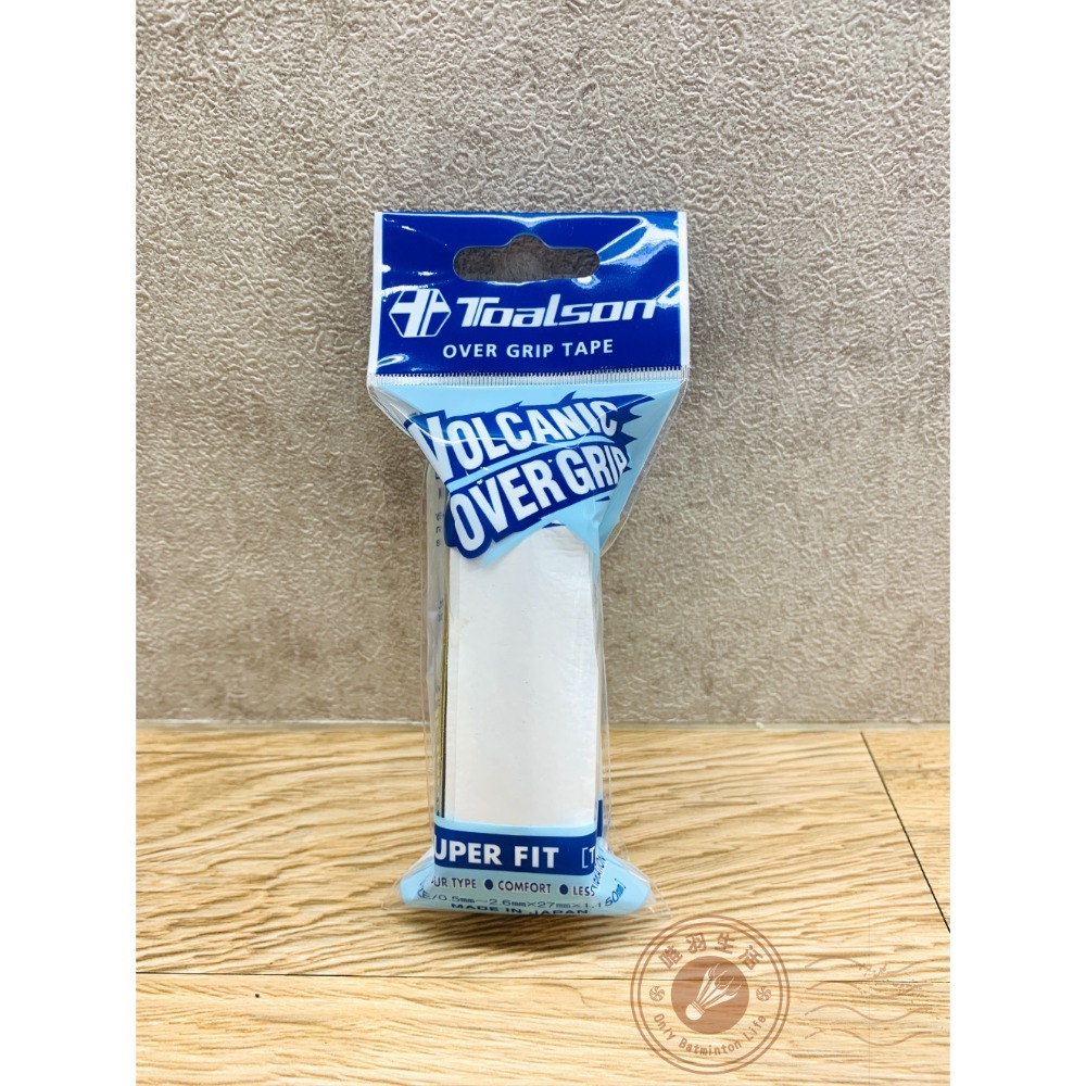 【唯羽生活】TOALSON【終極龍骨】握把布 握把皮 羽球 網球 桌球 壁球 匹克拍【超黏手 + 超吸汗 + 超立體】-規格圖2