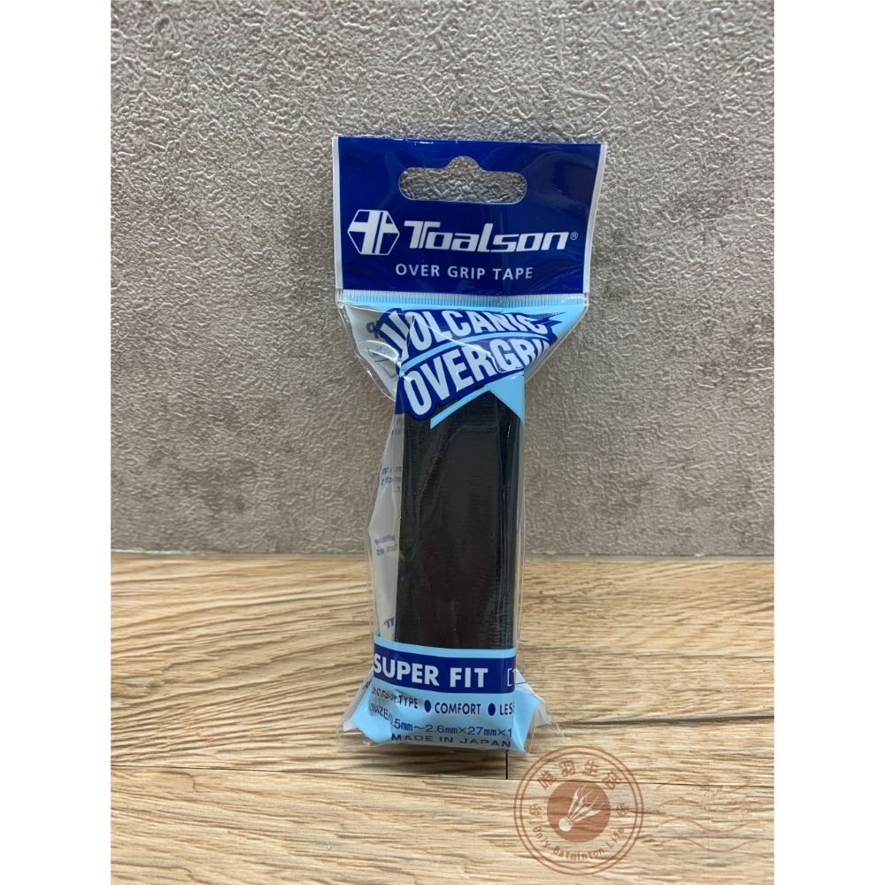 【唯羽生活】TOALSON【終極龍骨】握把布 握把皮 羽球 網球 桌球 壁球 匹克拍【超黏手 + 超吸汗 + 超立體】-規格圖2
