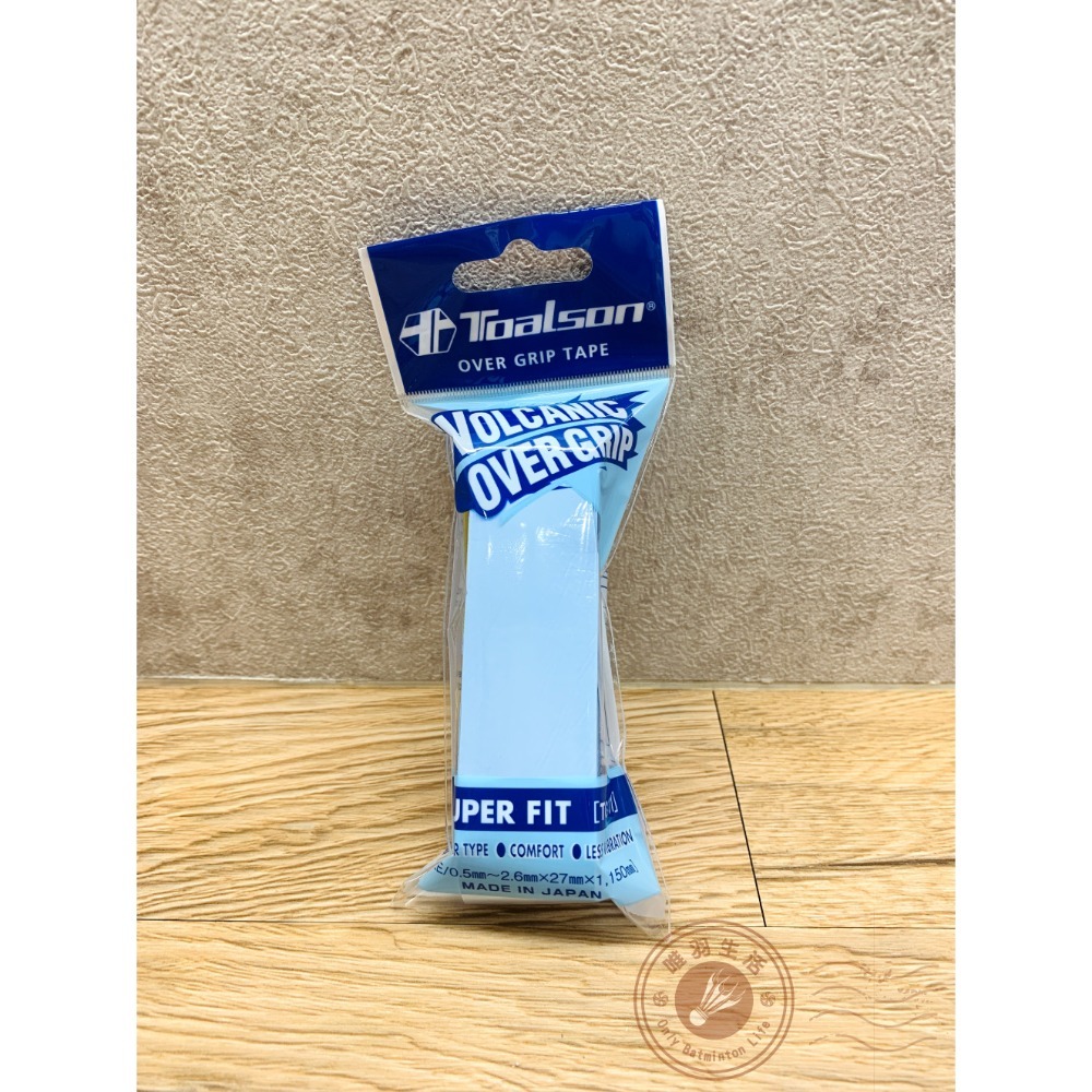 【唯羽生活】TOALSON【終極龍骨】握把布 握把皮 羽球 網球 桌球 壁球 匹克拍【超黏手 + 超吸汗 + 超立體】-規格圖2