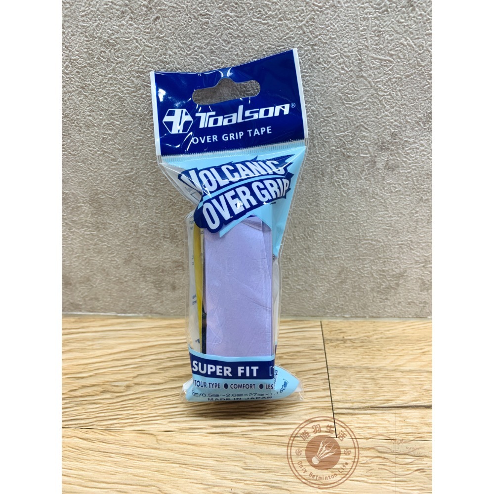 【唯羽生活】TOALSON【終極龍骨】握把布 握把皮 羽球 網球 桌球 壁球 匹克拍【超黏手 + 超吸汗 + 超立體】-規格圖2