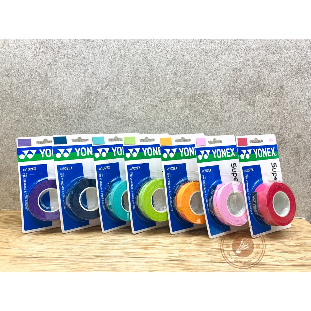 【唯羽生活】 Yonex 【AC102EX】握把布 YY 握把皮 羽球 網球 匹克球拍 【黏感 + 止滑 + 舒適】-細節圖2