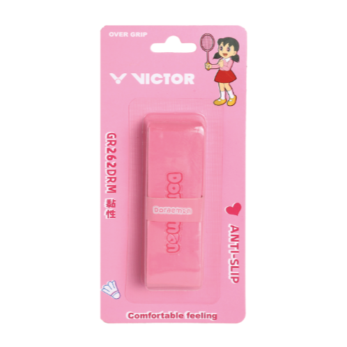 【唯羽生活】VICTOR X 哆啦A夢 限定系列 握把布 GR262DRM 羽球握把布 手把布 握把皮 匹克球拍 匹克拍-規格圖4