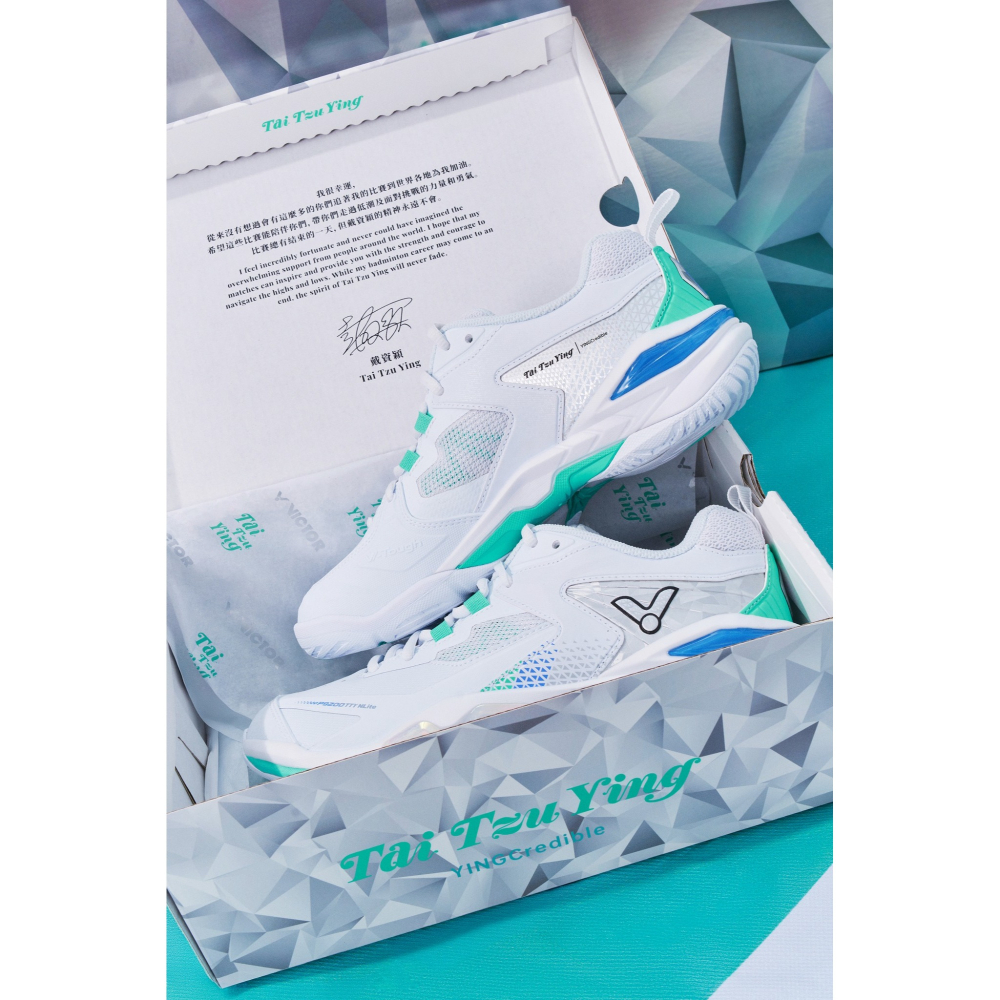 【唯羽生活】VICTOR【 TTY NLite 】零碼特價 戴資穎 致敬 系列 P9200 勝利 羽球鞋 羽鞋-細節圖4