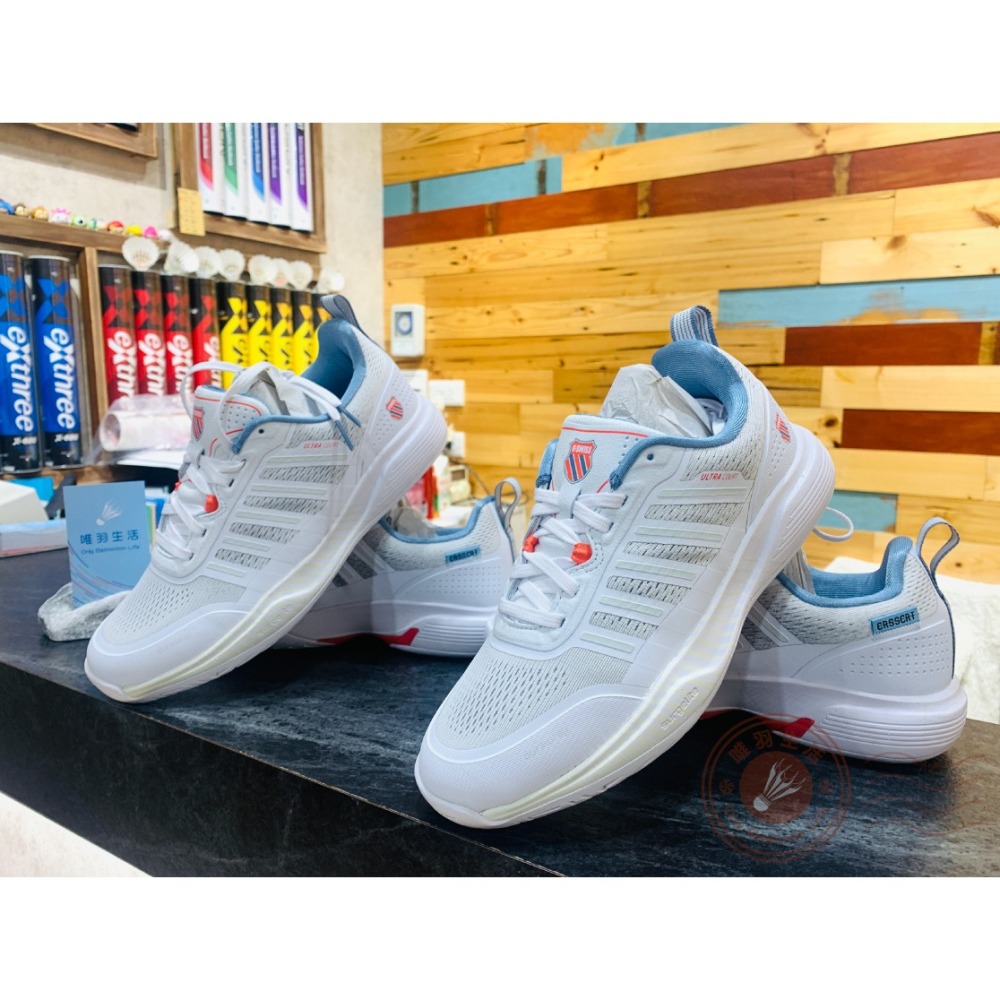 【唯羽生活】K-SWISS 【 ULTRA COURT 】零碼特價 女羽球鞋 INDOOR 桌球鞋 室內運動鞋 匹克球鞋-細節圖2