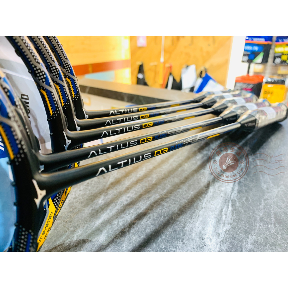 【唯羽生活】MIZUNO【03 FLASH】羽球拍 美津濃 中租 選手拍 ALTIUS 03 FLASH 閃動 糖水拍-細節圖6