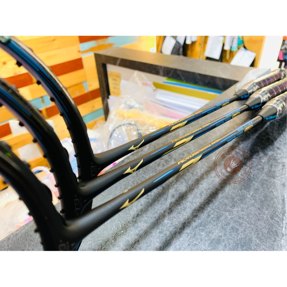 【唯羽生活】MIZUNO【001 BDSS】羽球拍 ACROSPEED 001 羽拍 BDSS 日本製 4U6-細節圖4