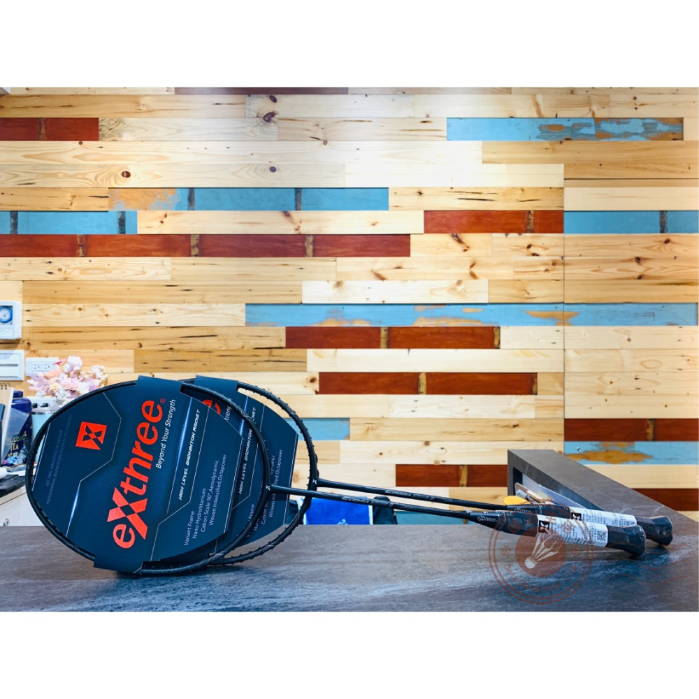 【唯羽生活】eXthree【COBRA Ⅲ】 超力 眼鏡蛇 消光 黑魂 羽球拍 羽拍-細節圖2