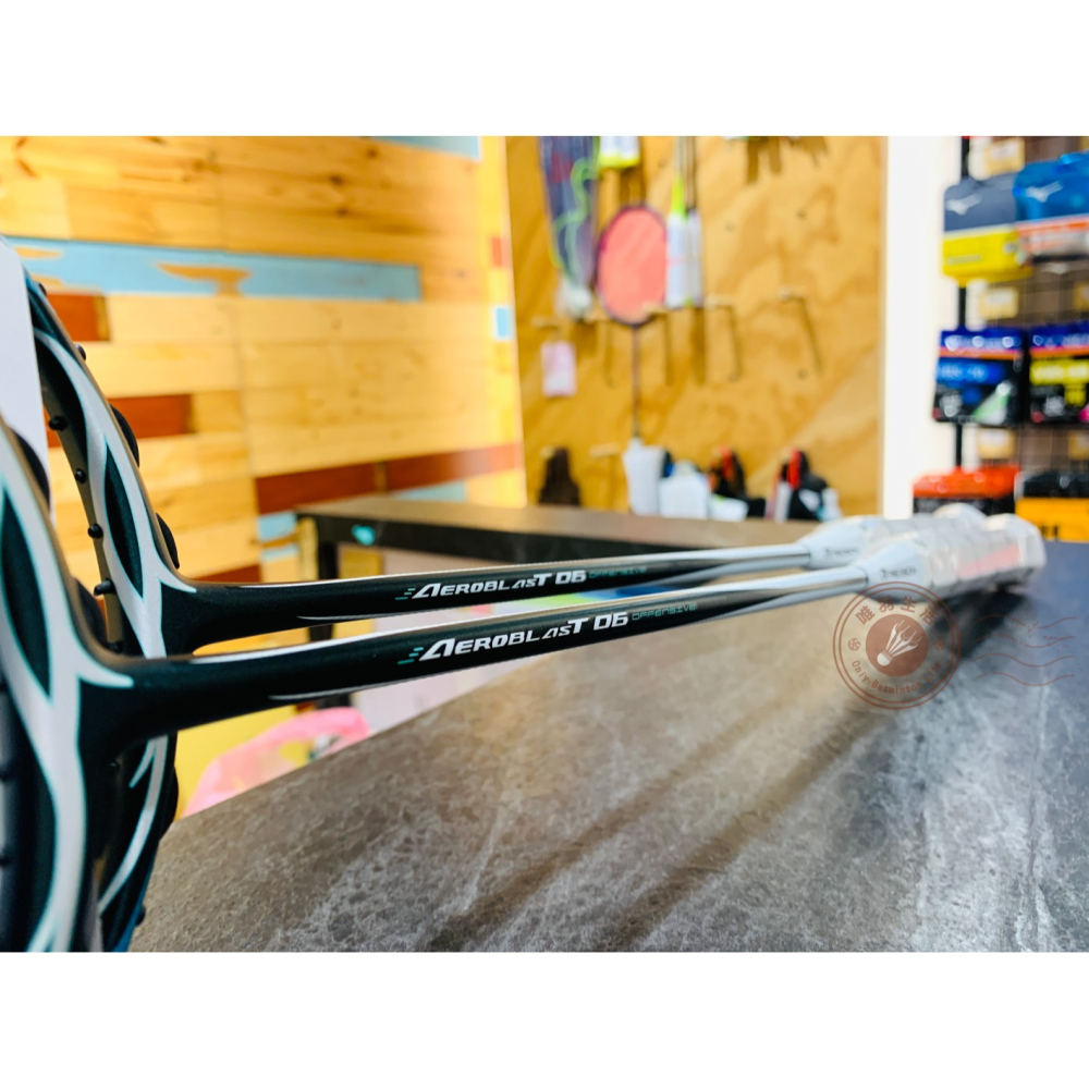 【唯羽生活】REDSON【AT-06】羽球拍 AEROBLAST 06 羽拍 AT06 Stiff 碧綠白  鐵灰紅-細節圖7