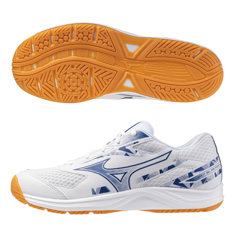 【唯羽生活】MIZUNO 美津濃 【SKY BLASTER 4】 羽排球鞋 入門 羽球鞋 寬楦 71GA253311-細節圖3