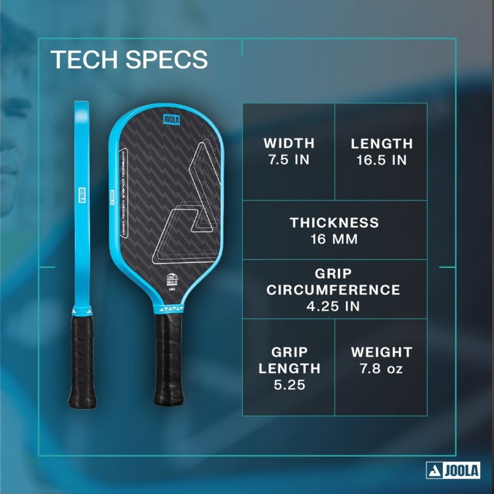 【唯羽生活】Joola【Hyperion Double Vision】匹克球拍  匹克球 選手拍-細節圖9