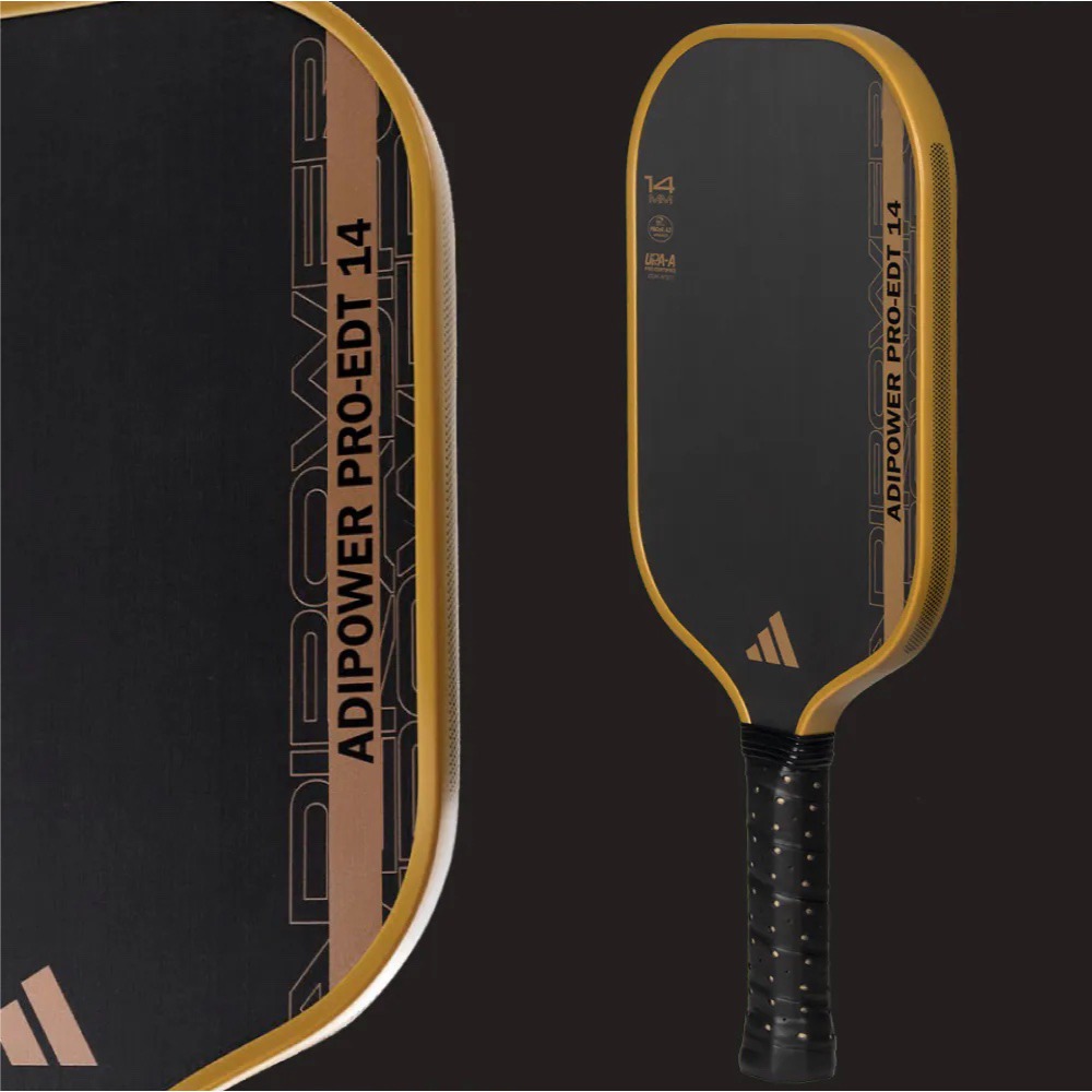 【唯羽生活】adidas【Power Pro EDT】14mm 匹克球拍 高階 玩家拍 匹克球 一級碳纖維-細節圖6