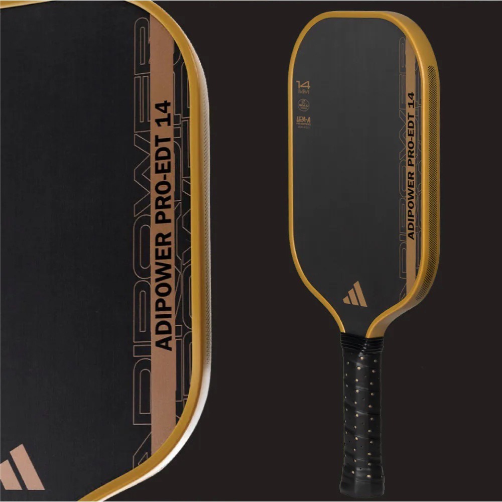 【唯羽生活】adidas【Power Pro EDT】14mm 匹克球拍 高階 玩家拍 匹克球 一級碳纖維-細節圖6