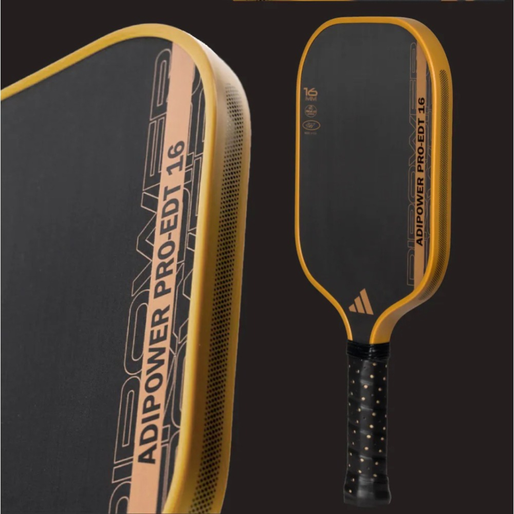 【唯羽生活】adidas【Power Pro EDT】16mm 匹克球拍 高階 玩家拍 匹克球 一級碳纖維-細節圖5
