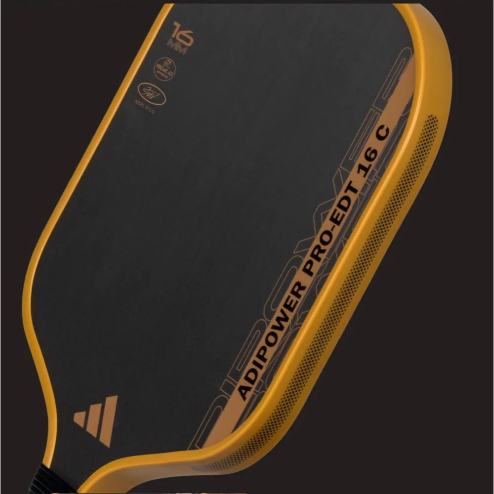 【唯羽生活】adidas【Power Pro EDT C】16mm 匹克球拍 高階 玩家拍 匹克球 一級碳纖維-細節圖4