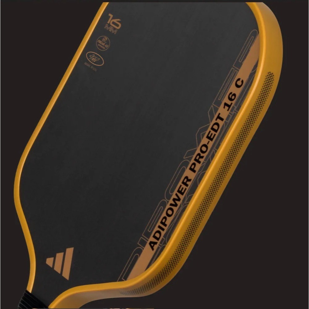 【唯羽生活】adidas【Power Pro EDT C】16mm 匹克球拍 高階 玩家拍 匹克球 一級碳纖維-細節圖4