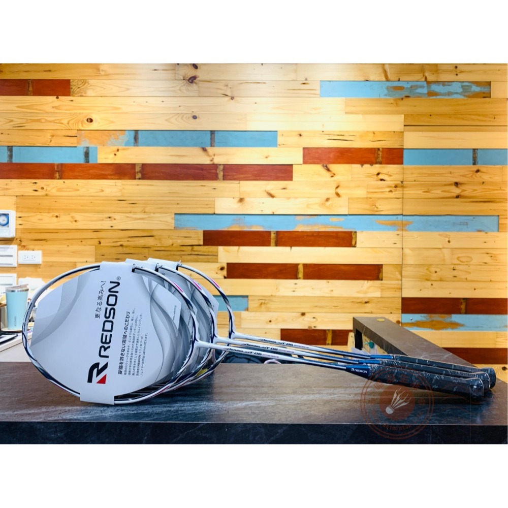 【唯羽生活】REDSON【AT-06】羽球拍 白琉璃紺 AEROBLAST 06 羽拍 AT06 Stiff 戚又仁-細節圖6