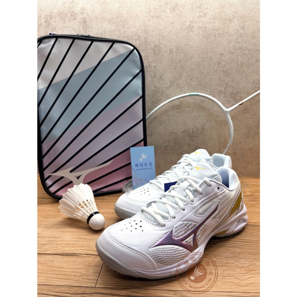 【唯羽生活】Mizuno 美津濃 【WC PRO 3 】WAVE CLAW羽球鞋 71GA265201 羽鞋 寬楦-細節圖4