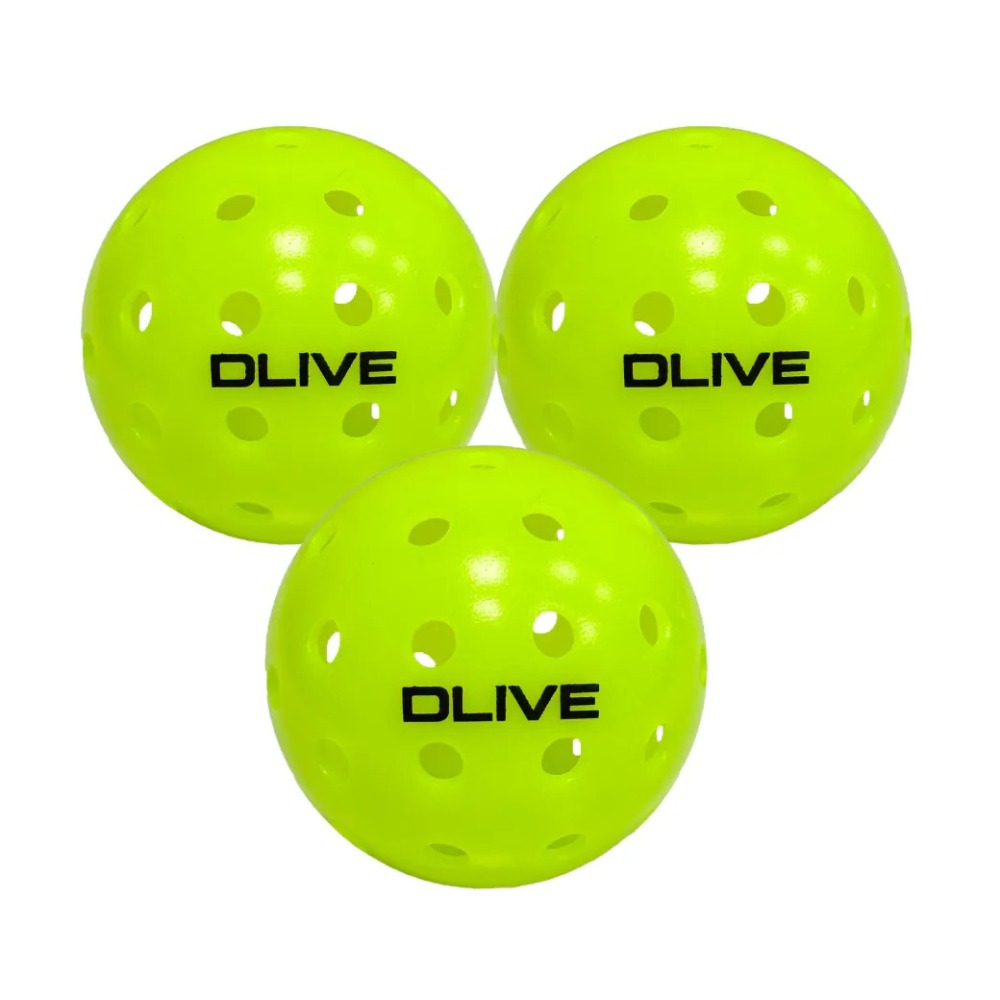 【唯羽生活】　DLIVE 匹克球 螢光綠 DPCBB-細節圖2