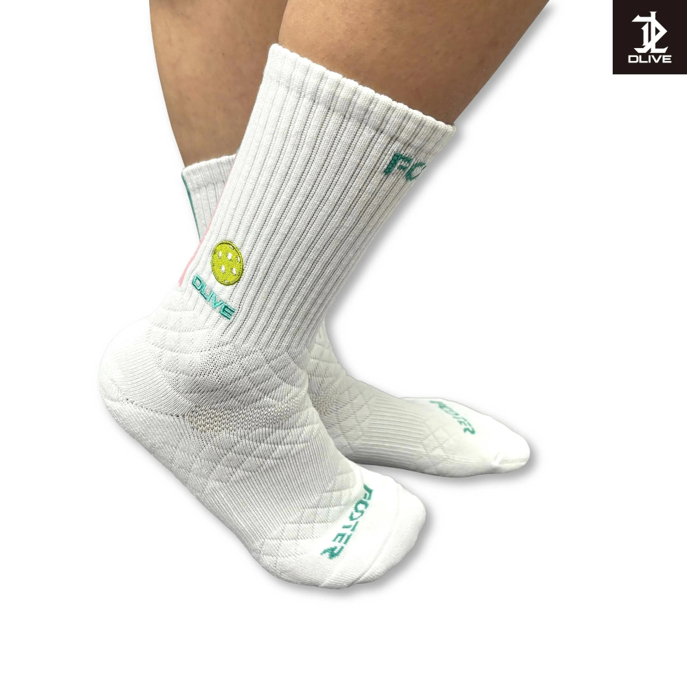 【唯羽生活】DLIVE X Footer - 獨家聯名 匹克球襪 風馳領域 DL02 運動襪 襪子-細節圖6