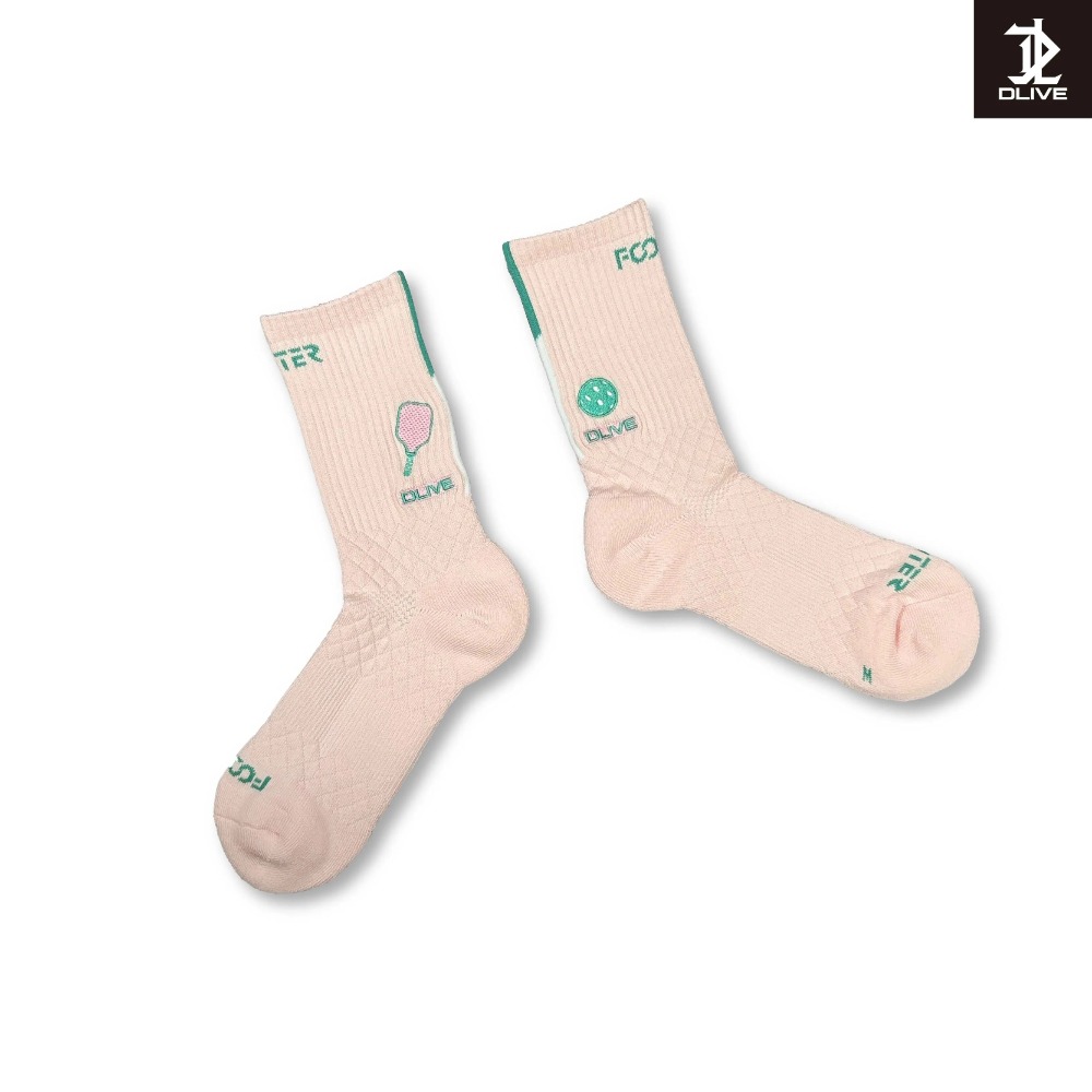 【唯羽生活】DLIVE X Footer - 獨家聯名 匹克球襪 風馳領域 DL02 運動襪 襪子-規格圖7