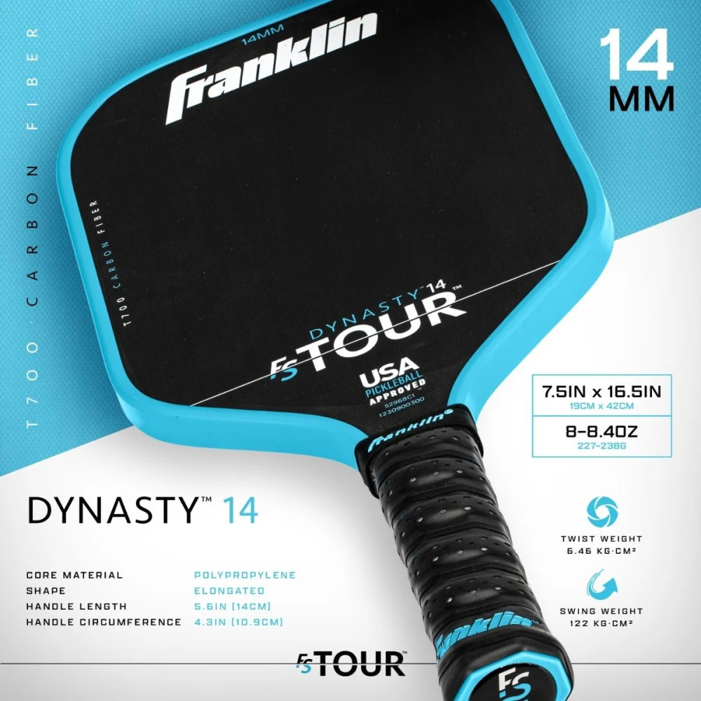【唯羽生活】 富蘭克林 【Franklin】 FS TOUR Series  匹克球拍 匹克拍 美國協會認證 匹克球-細節圖9
