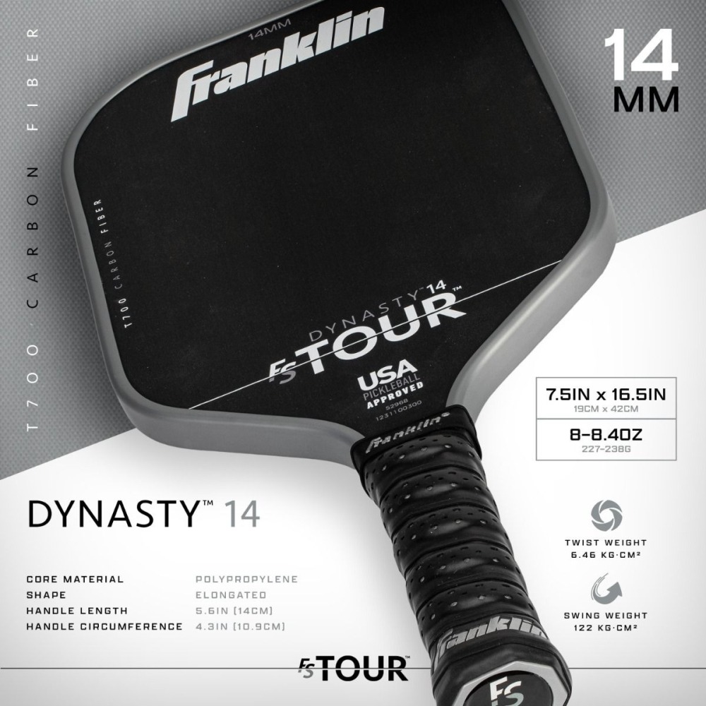 【唯羽生活】 富蘭克林 【Franklin】 FS TOUR Series  匹克球拍 匹克拍 美國協會認證 匹克球-細節圖3