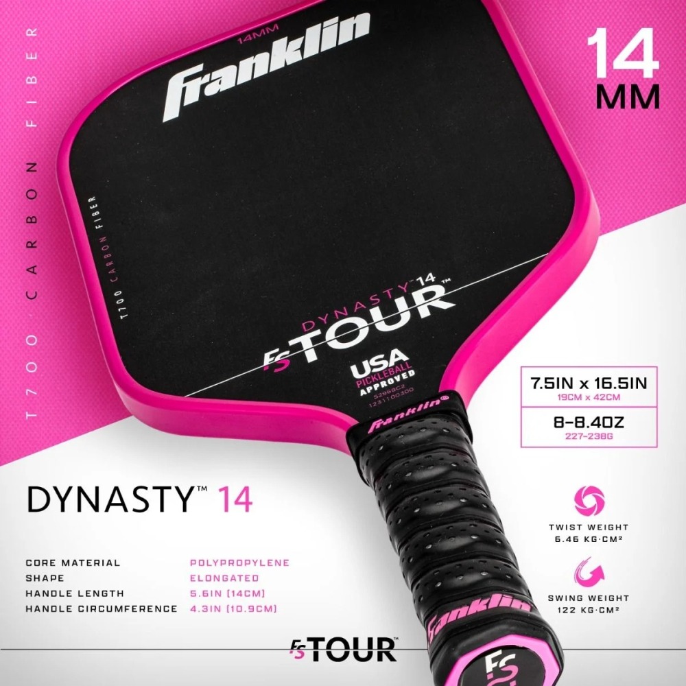 【唯羽生活】 富蘭克林 【Franklin】 FS TOUR Series  匹克球拍 匹克拍 美國協會認證 匹克球-細節圖6