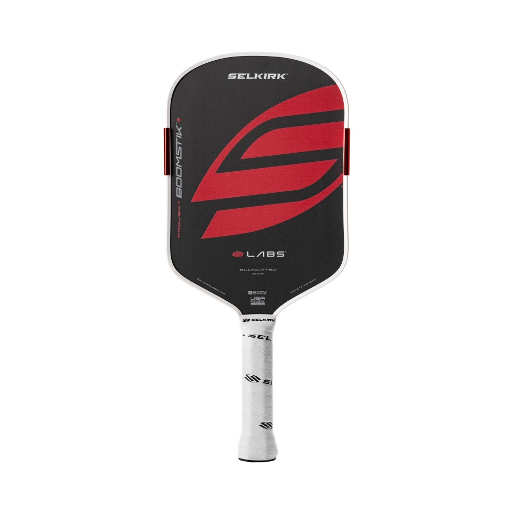 【唯羽生活】【Selkirk】 LABS Project Boomstik 加長手柄 長拍寬拍面 碳纖維 匹克球拍-規格圖5