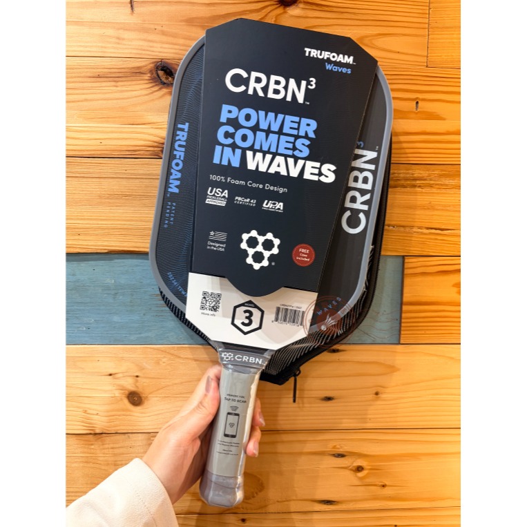 【唯羽生活】【CRBN】TruFoam Waves 匹克球拍 匹克拍 美國協會雙認證-細節圖4