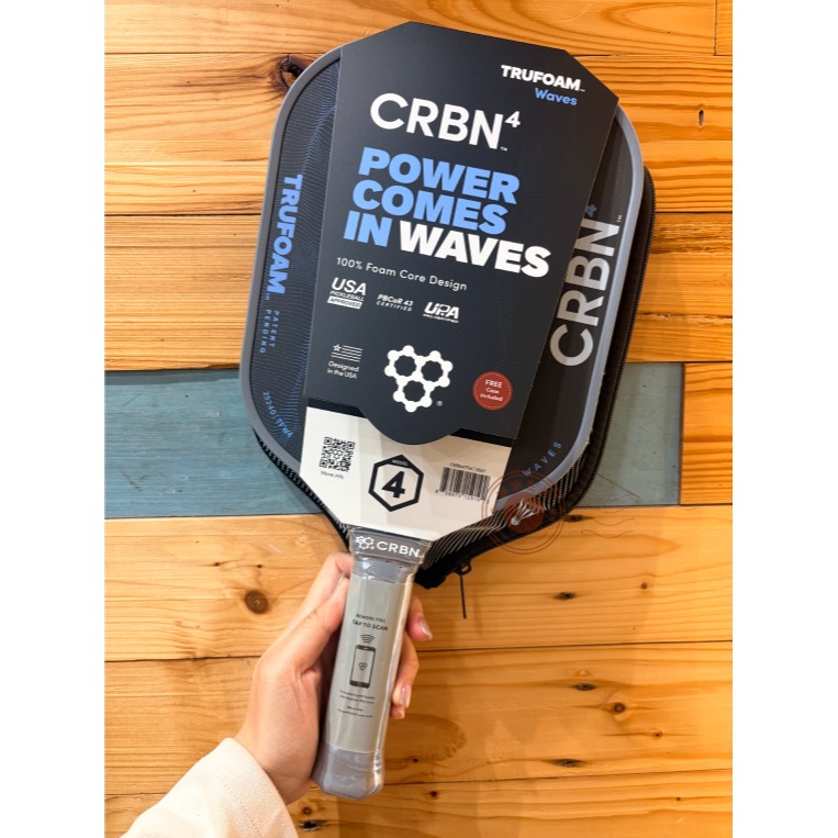 【唯羽生活】【CRBN】TruFoam Waves 匹克球拍 匹克拍 美國協會雙認證-細節圖5