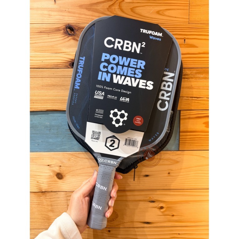 【唯羽生活】【CRBN】TruFoam Waves 匹克球拍 匹克拍 美國協會雙認證-細節圖3
