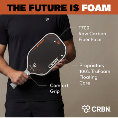 【唯羽生活】【CRBN】TruFoam Barrage 匹克球拍 匹克拍 美國協會雙認證-細節圖5