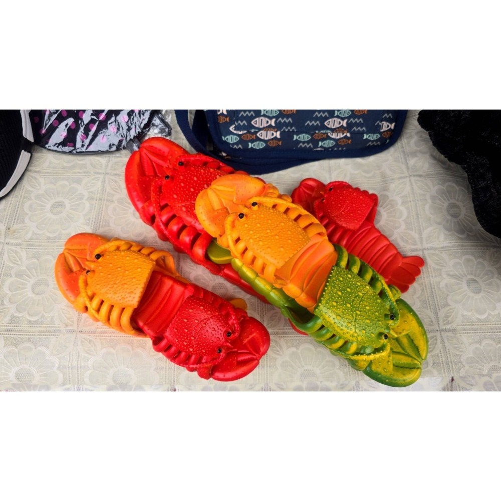 🌈龍蝦親子鞋/情侶鞋/童鞋/拖鞋-細節圖3