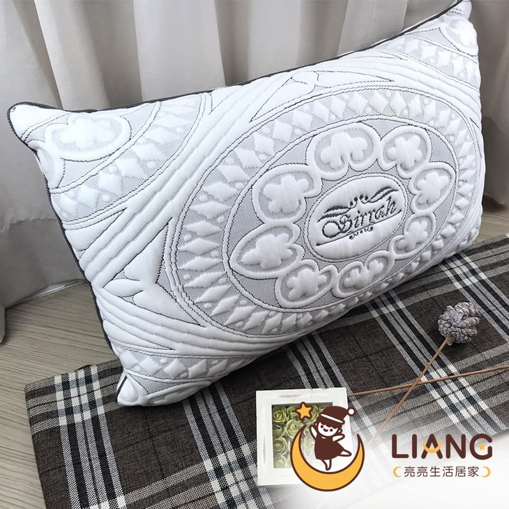 圖騰天絲竹炭枕 偏高枕18公分 中高枕 助睡眠 不塌陷 不變形枕心 好睡枕頭 飯店枕頭 民宿枕頭-細節圖8